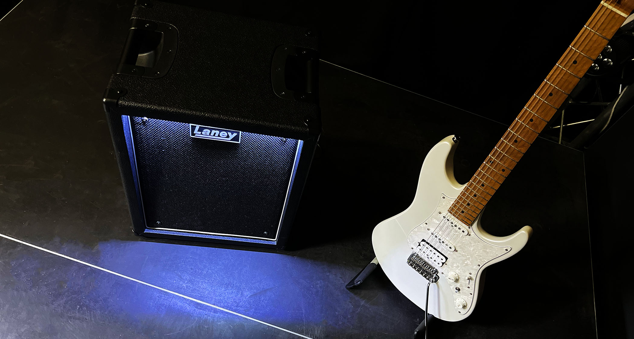 Laney LFR-110: A compact 1x10 version of the British amp brand&#039;s &quot;best in class&quot; FRFR speaker cabinet.