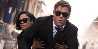 Tessa and Chris in Men in Black