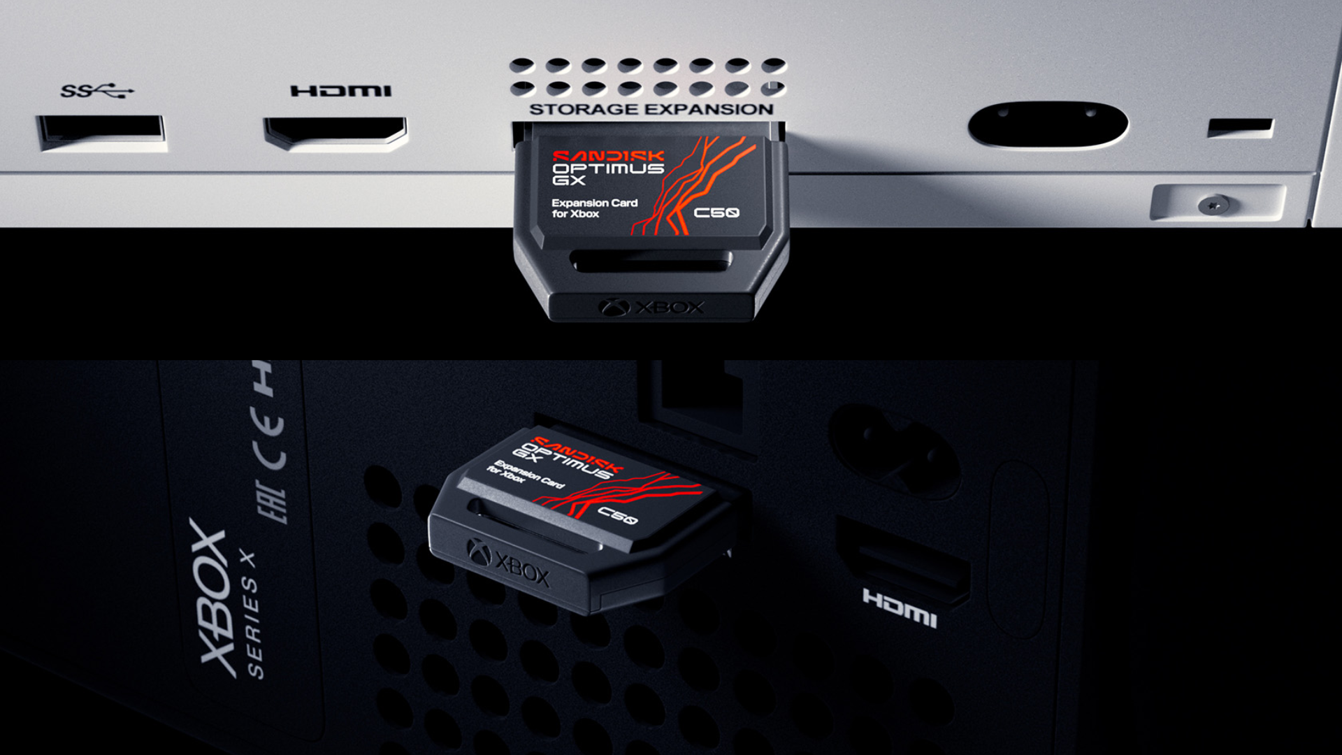 SanDisk GX C50 expansion cards for the Xbox Seres X|S
