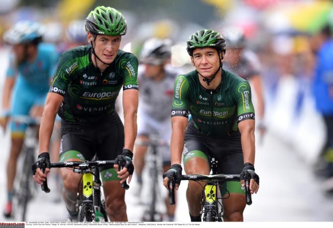 Alexandre Pichot and Bryan Coquard (Europcar)