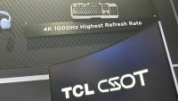 TCL 1000Hz 4K panel demonstration