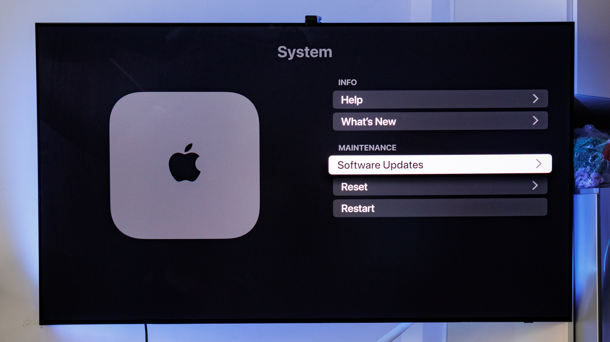 tvOS 26 update