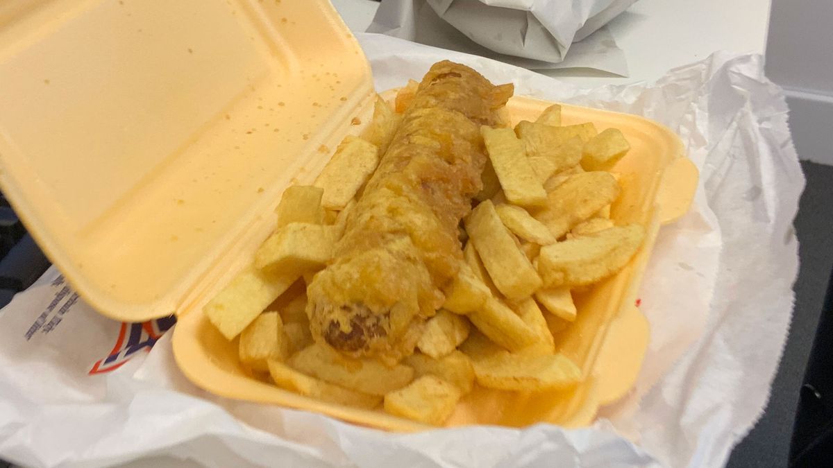 The iPad's love of yellow colors made the chips look tasty. Image credit: TechRadar