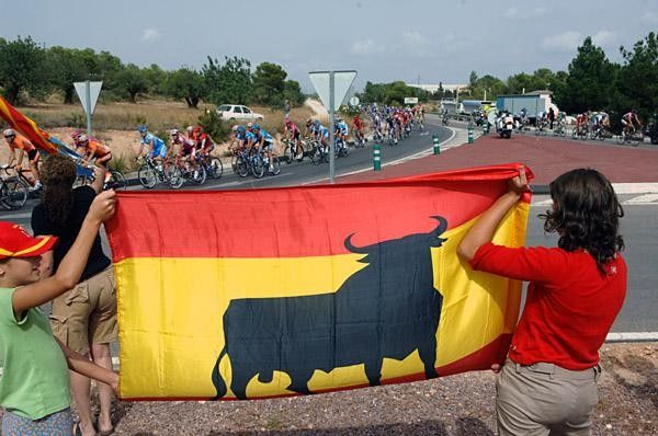 The sign of the Vuelta
