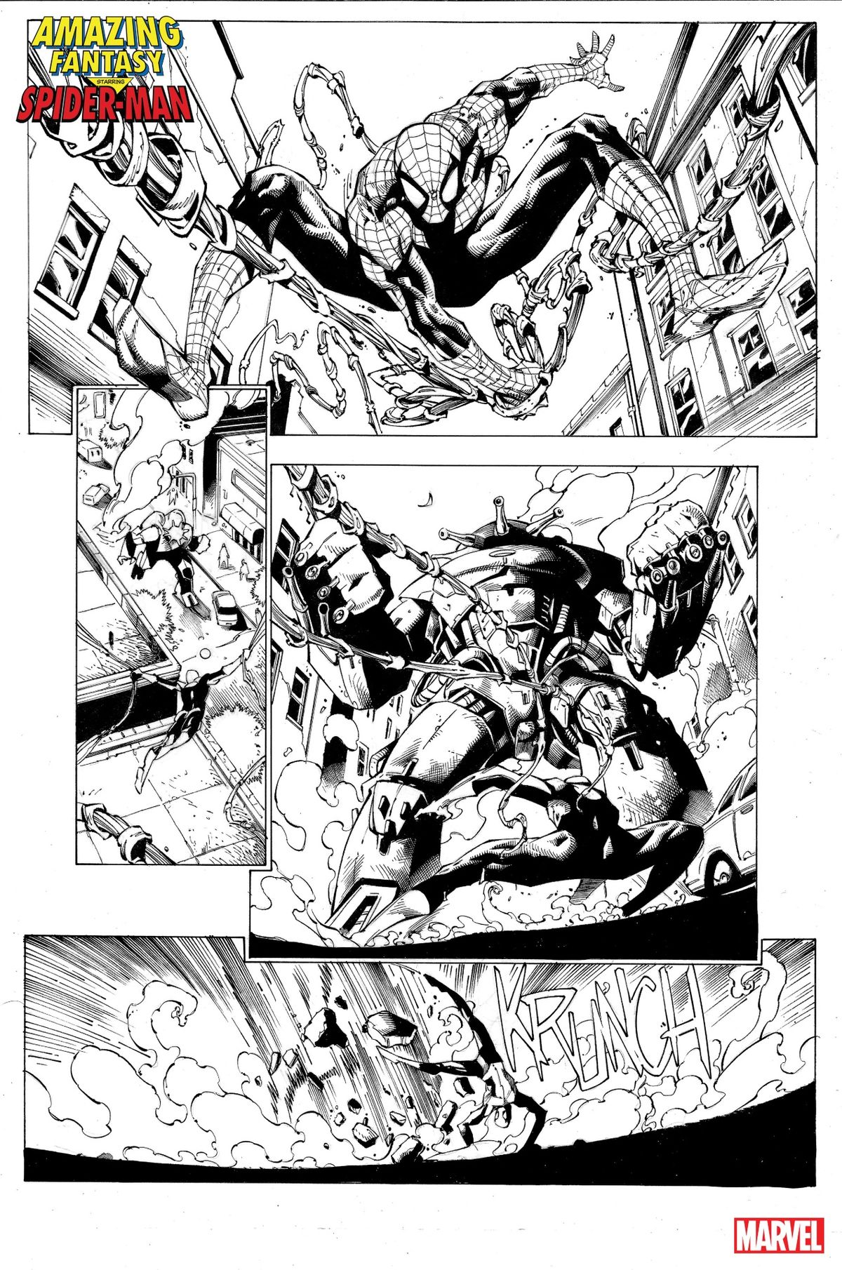 Amazing Spider-Man #1000 page
