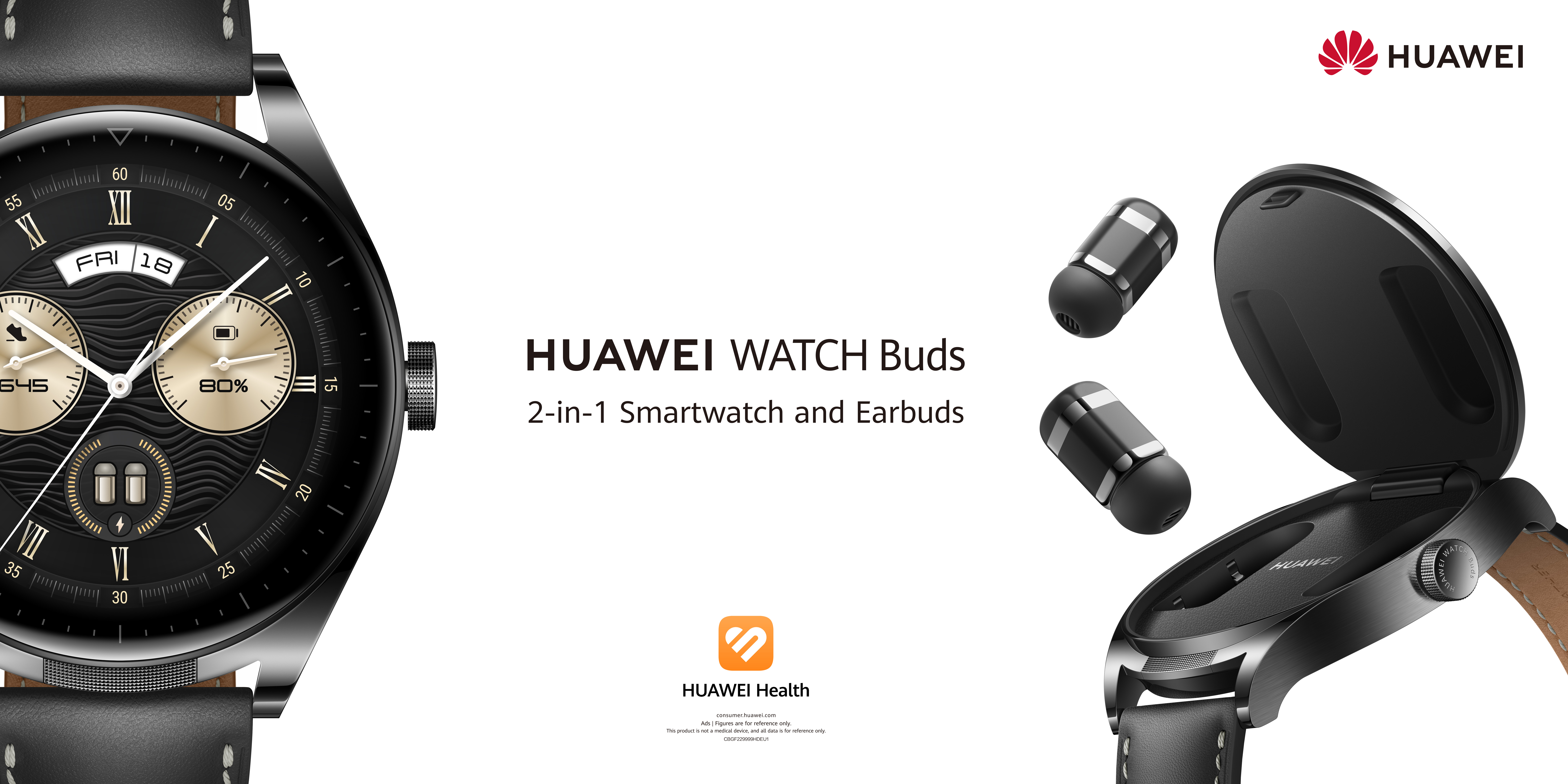 Publicité Huawei Watch Buds