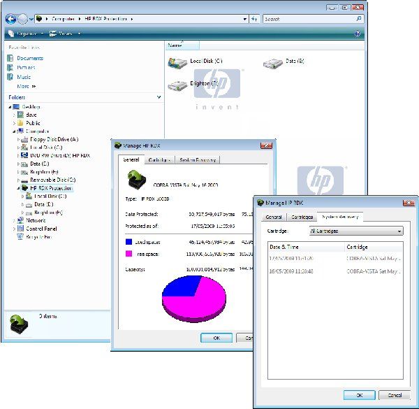 HP StorageWorks RDX Removable Disk Backup review ITPro