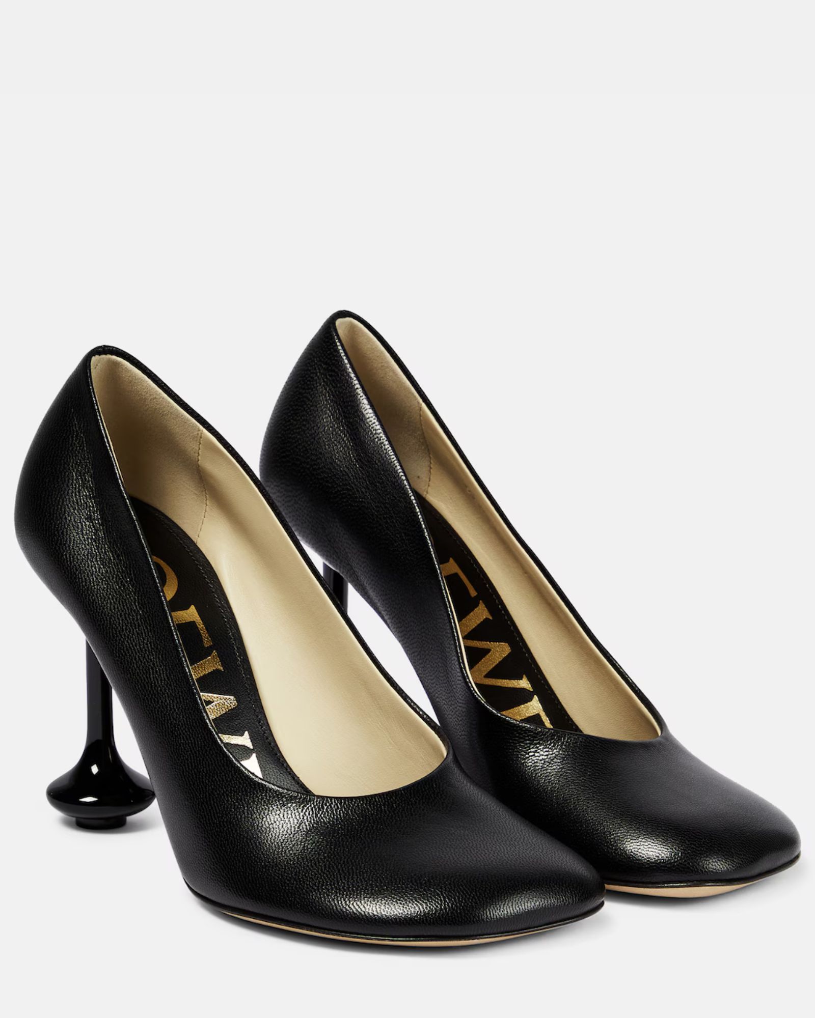 Loewe Toy leather pumps