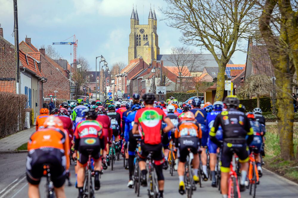 The 2018 Driedaagse De Panne-Koksijde peloton