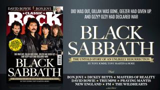 Classic Rock issue 328 - front cover with Black Sabbath