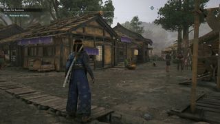 Assassin's Creed Shadows Kosode merchant shop in sakai port