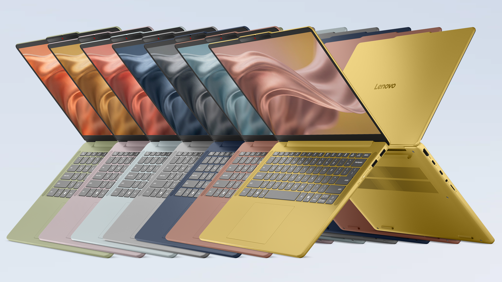Lenovo IdeaPad Vibe in seven colourways