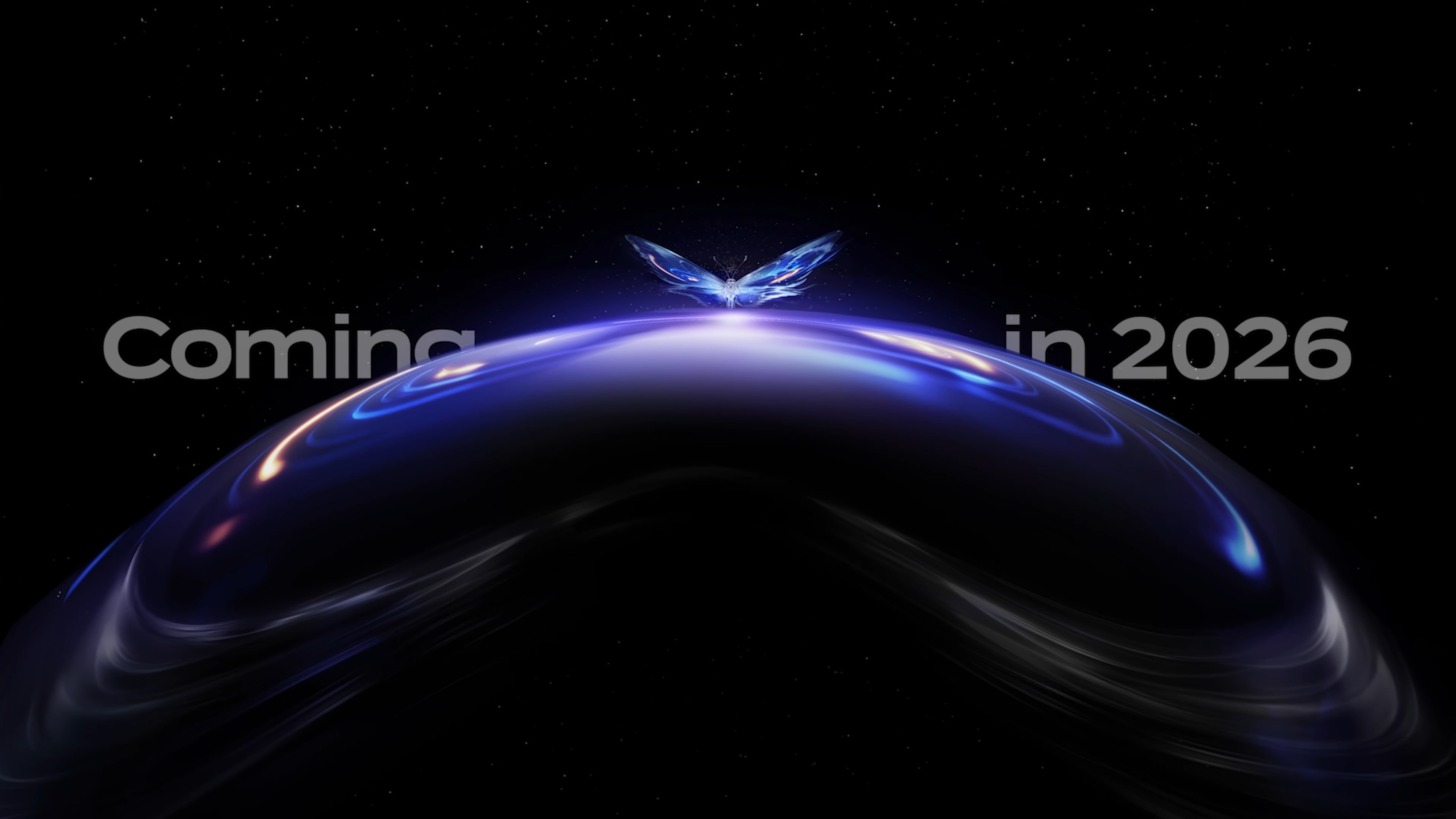 A teaser image of Project Swan, saying "coming in 2026"