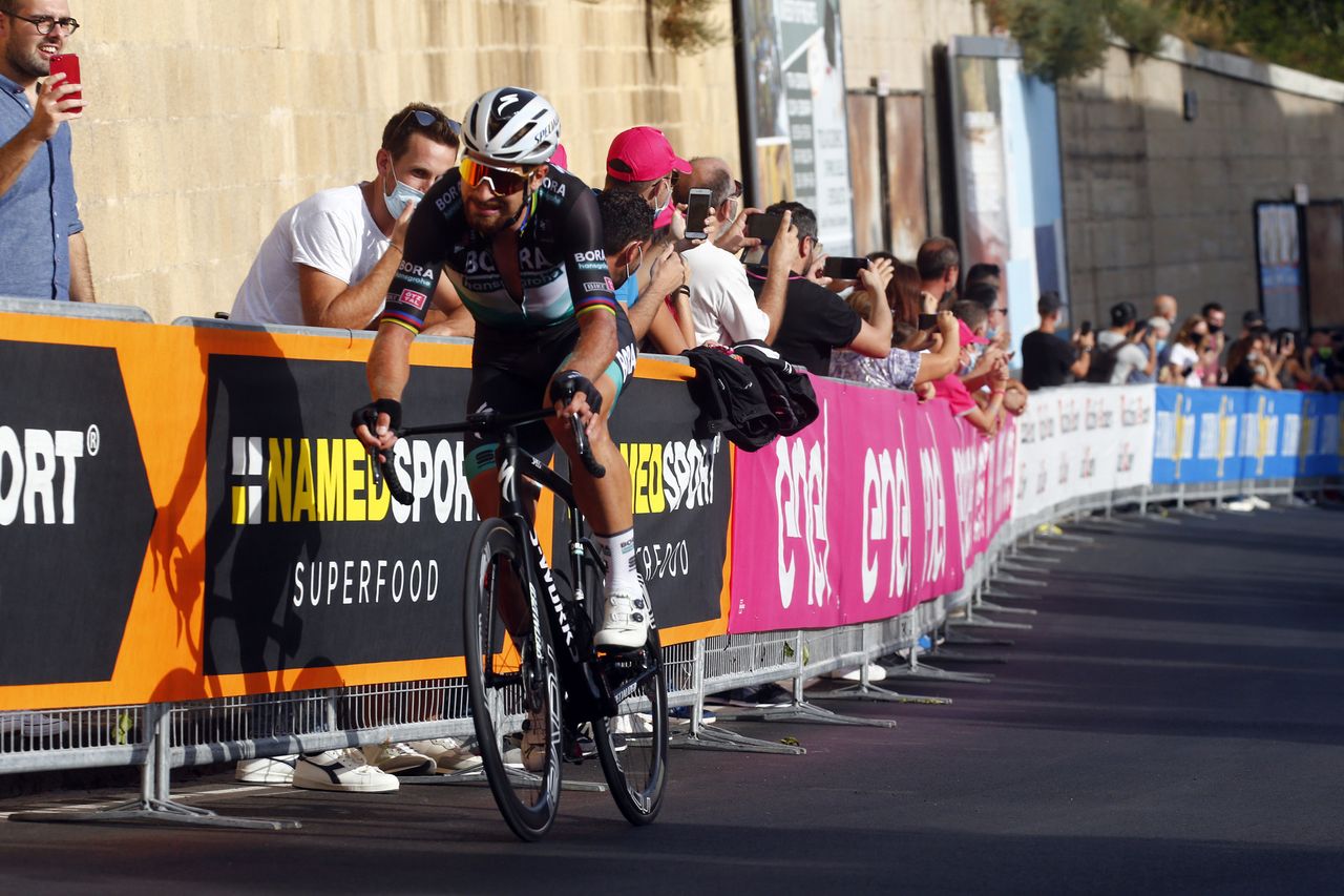 Giro d'Italia 2020 - 103th Edition - 2nd stage Alcamo - Agrigento 149&Acirc;&nbsp;km - 04/10/2020 - Peter Sagan (SVK - Bora - Hansgrohe) - photo Ilario Biondi/BettiniPhoto&Acirc;&copy;2020