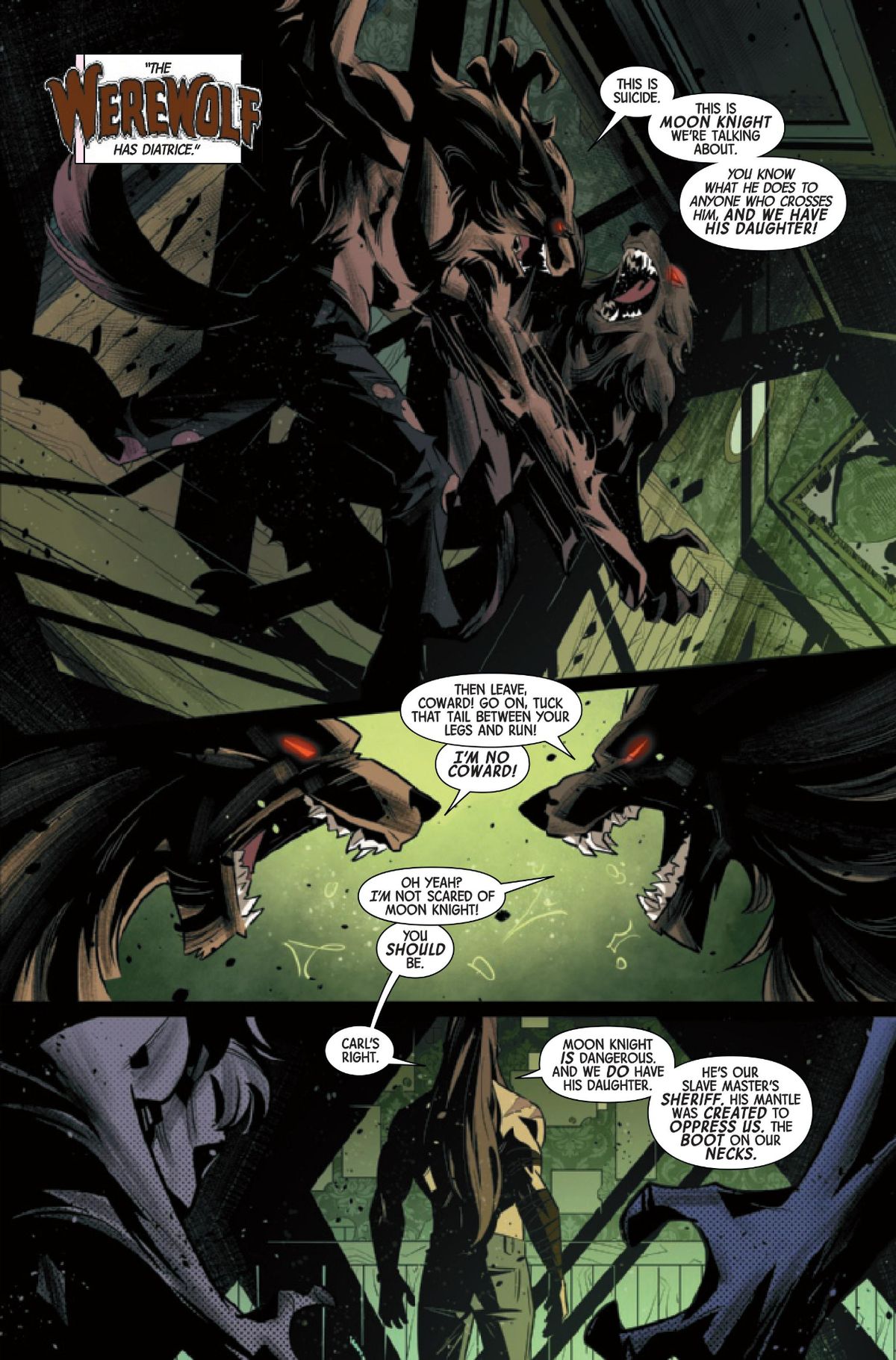 Moon Knight Annual #1 page