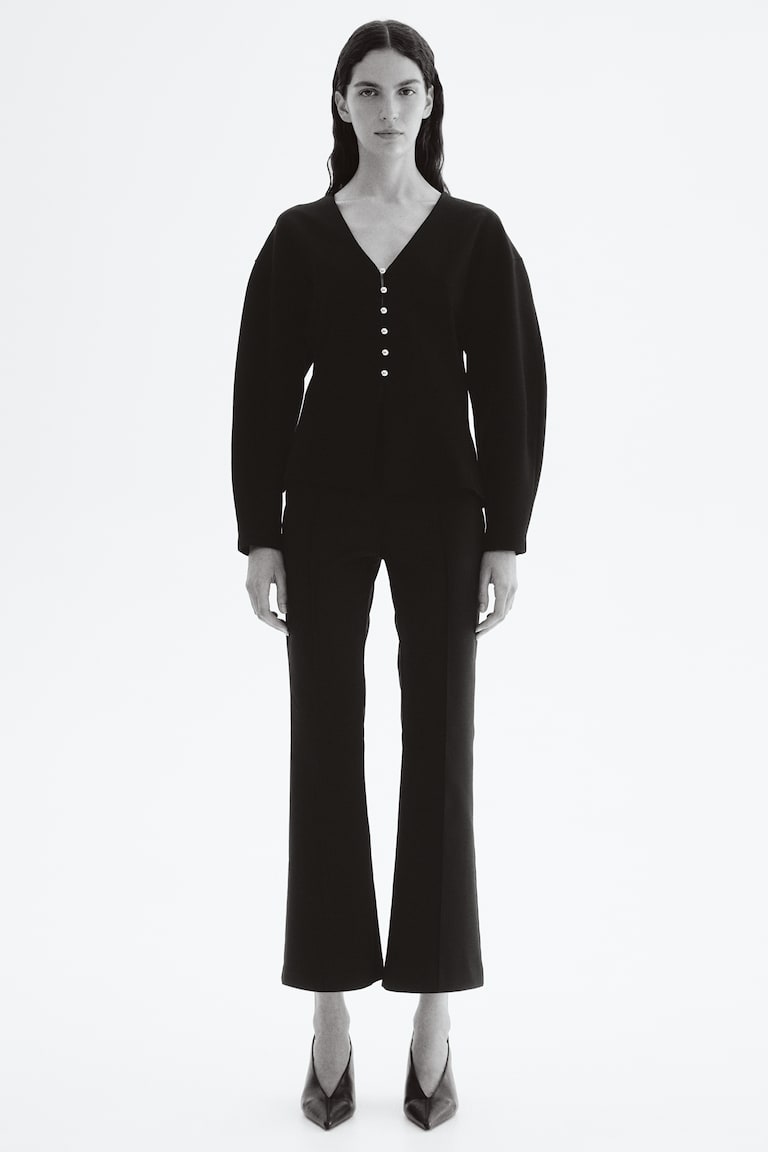 Cardigan With Defined Waist