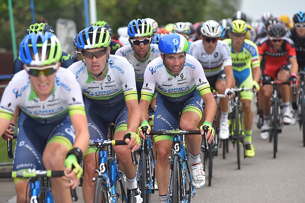 Orica-GreenEdge working for Michael Matthews