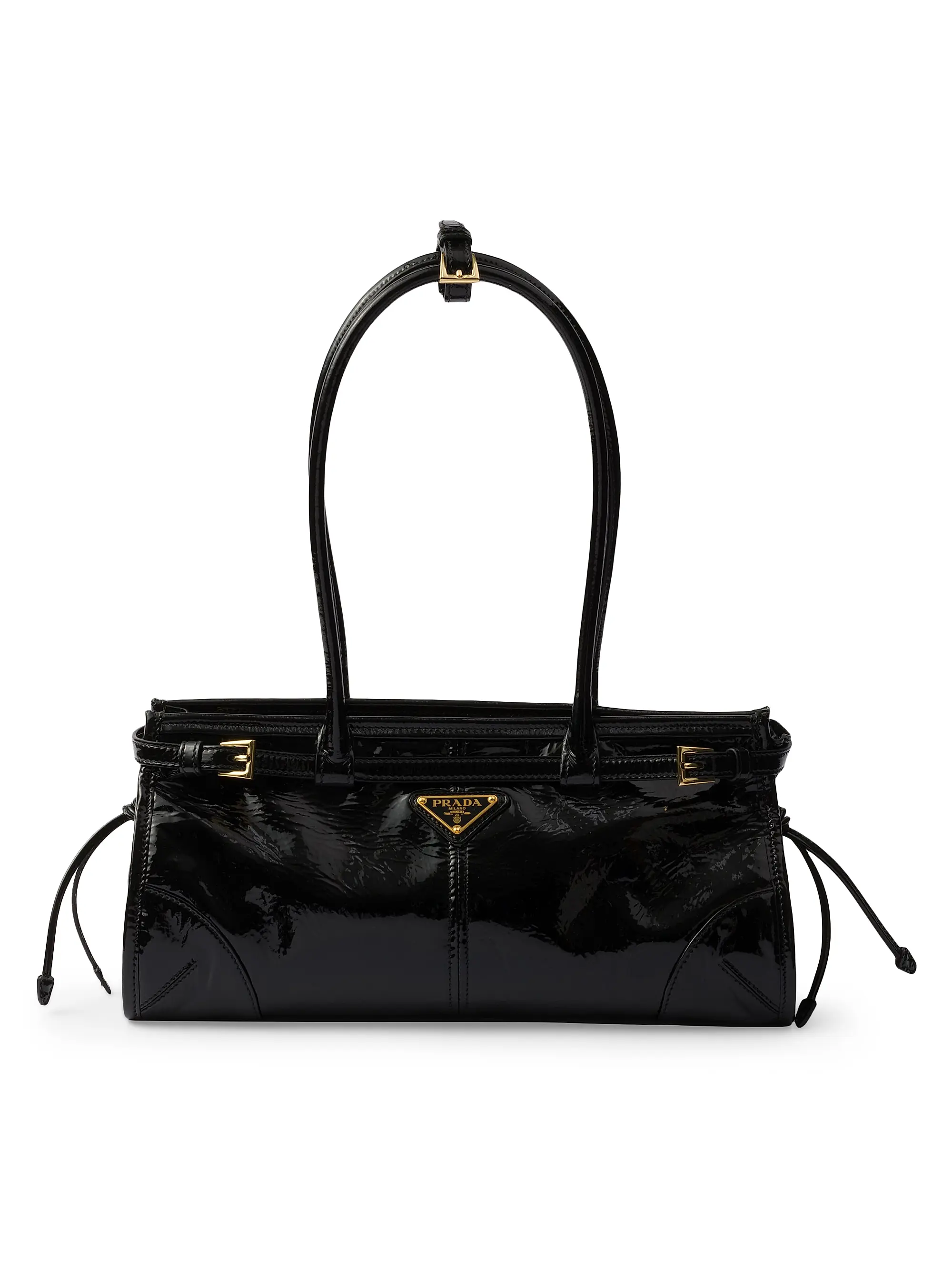 Medium Naplak Patent Leather Handbag