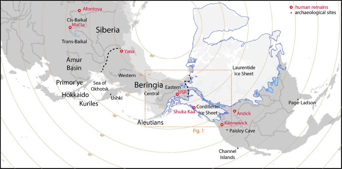 Beringia Map