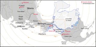 Beringia Map