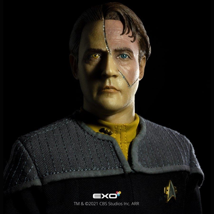A first look at the new 12-inch First Contact Data from "Star Trek: First Contact" by EXO-6.
