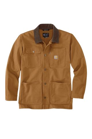 Amazon Carhartt Men's Loose Fit Firm Duck BlanketLined Chore Coat