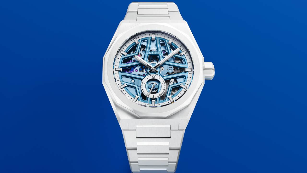 Zenith Defy Skyline Skeleton White Surfer Ceramic