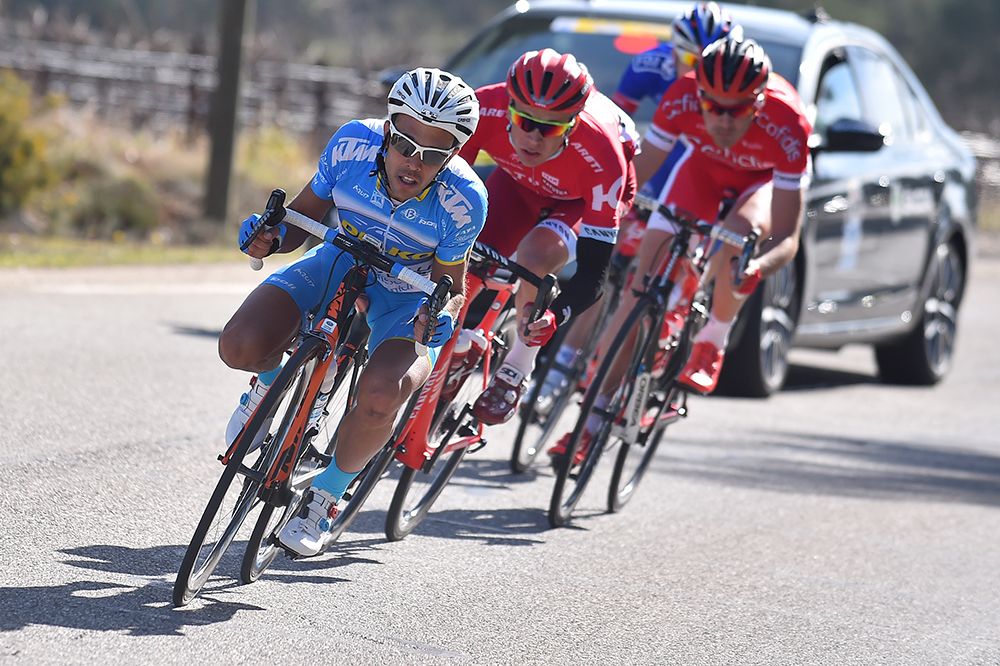 The breakaway led by Remy Di Gregorio