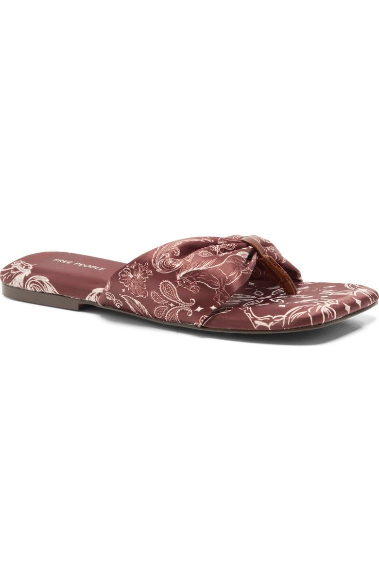 Tia Print Slide Sandal
