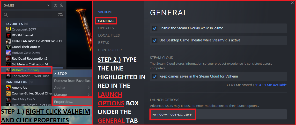 Valheim FPS fix