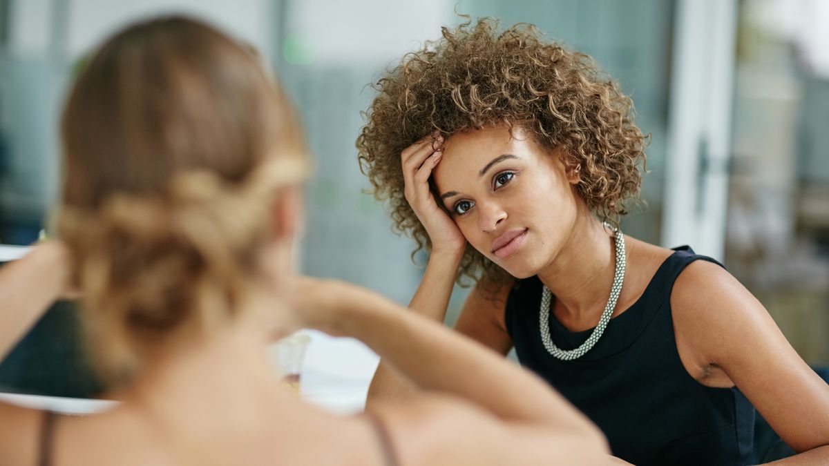 Women in the workplace looking frustrated