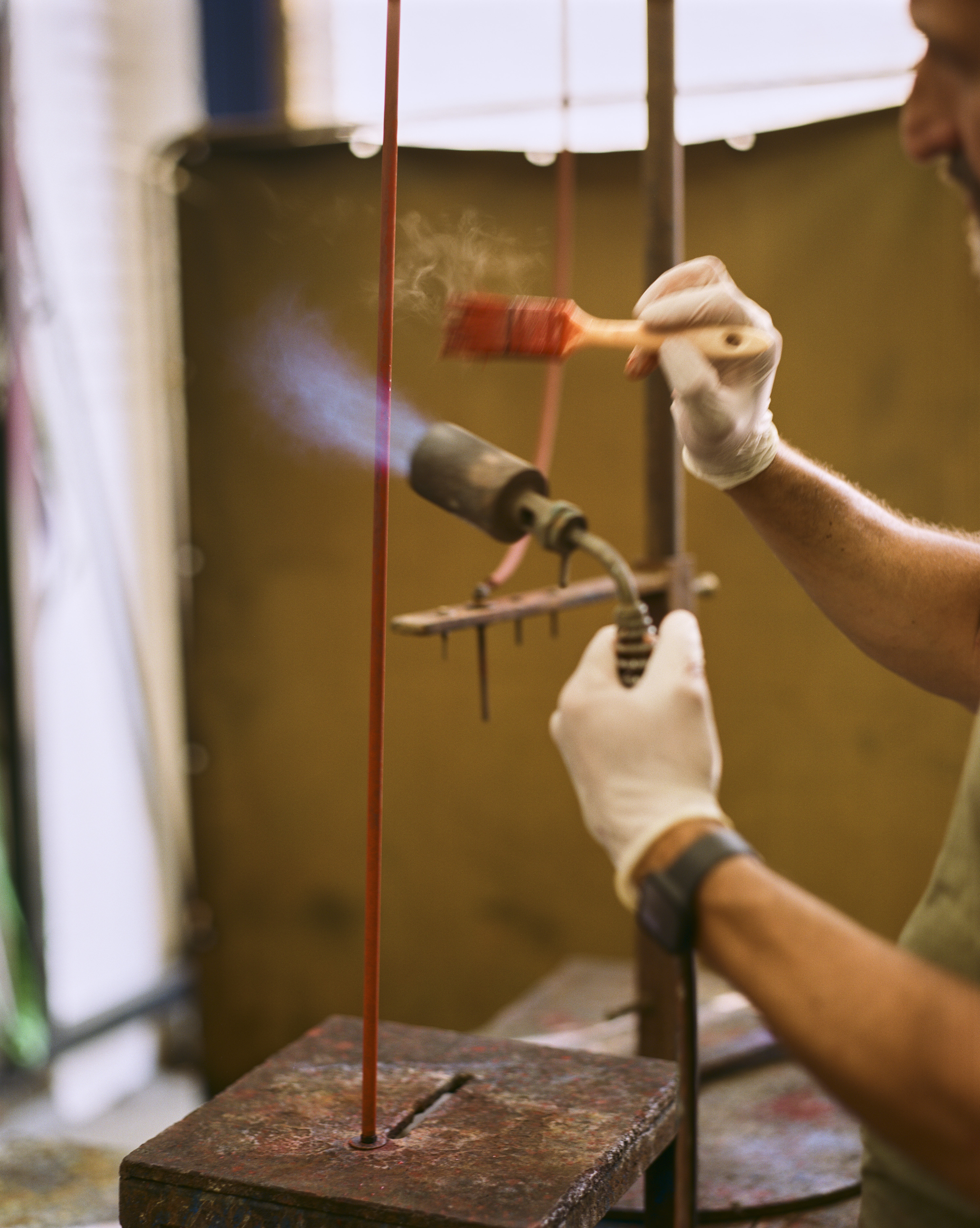 Michael Anastassiades Chandelier making-of
