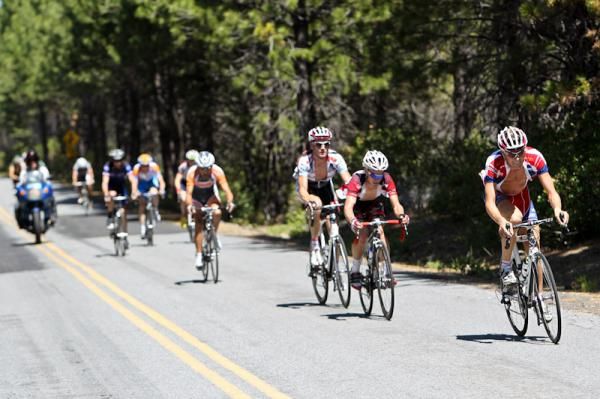Marc De Maar (UnitedHealthcare-Maxxis) gets on the front and breaks things up.
