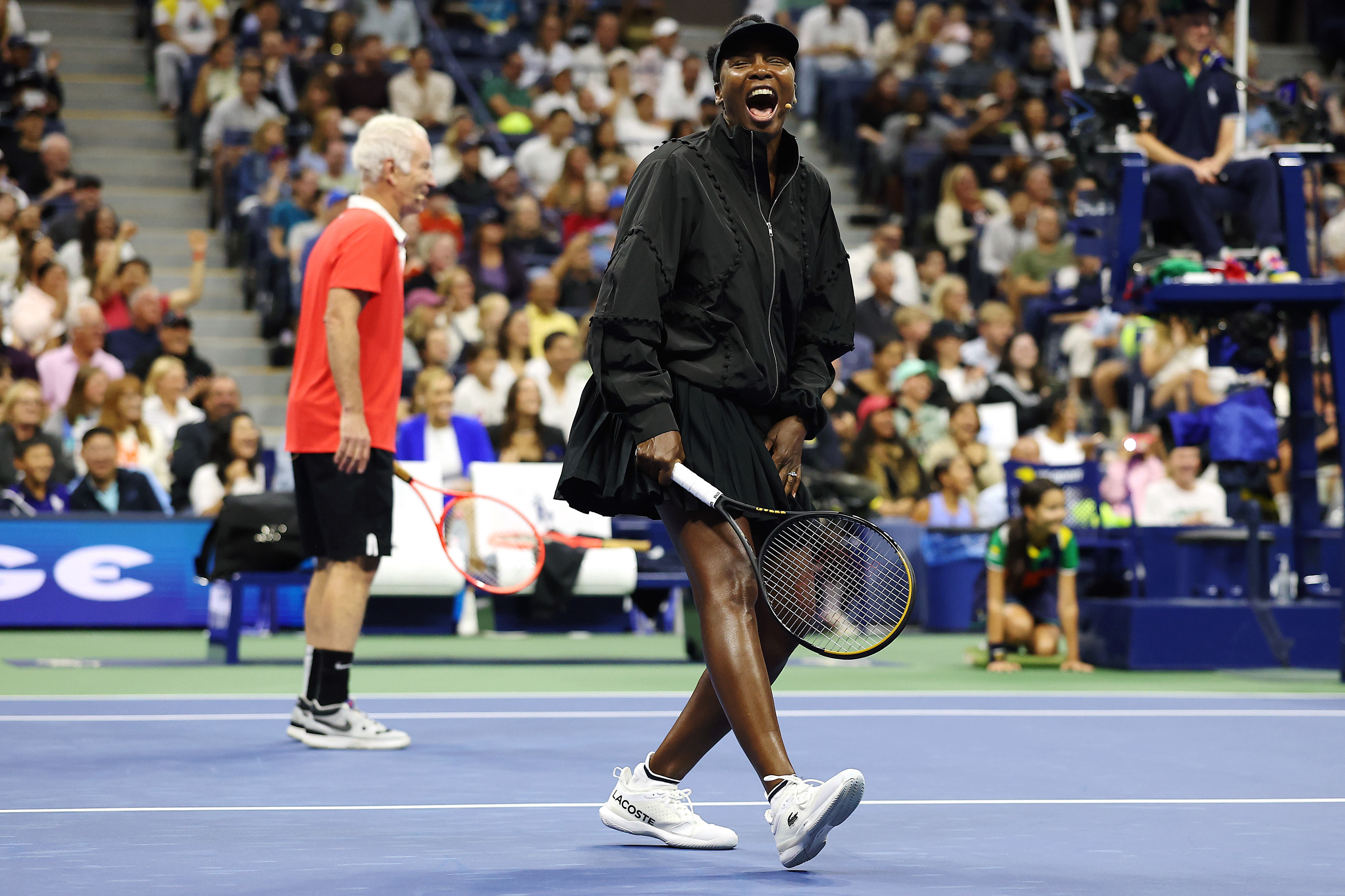 Venus Williams wore Luar and Lacoste to the 2025 US Open