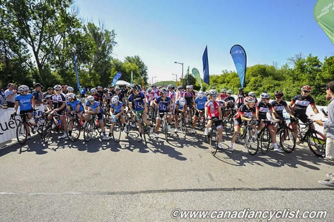 On the startline ready to roll