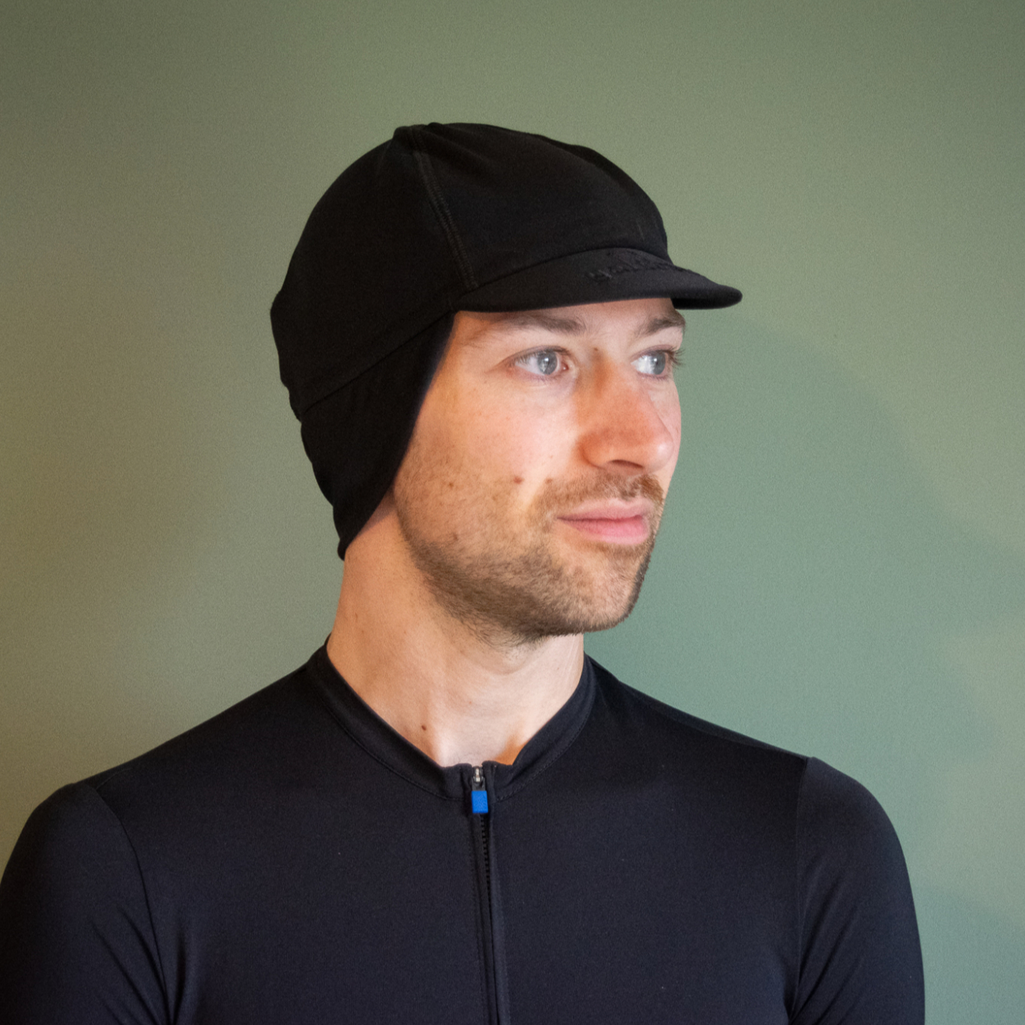 Galibier Flanders Winter Hat being worn by a white male