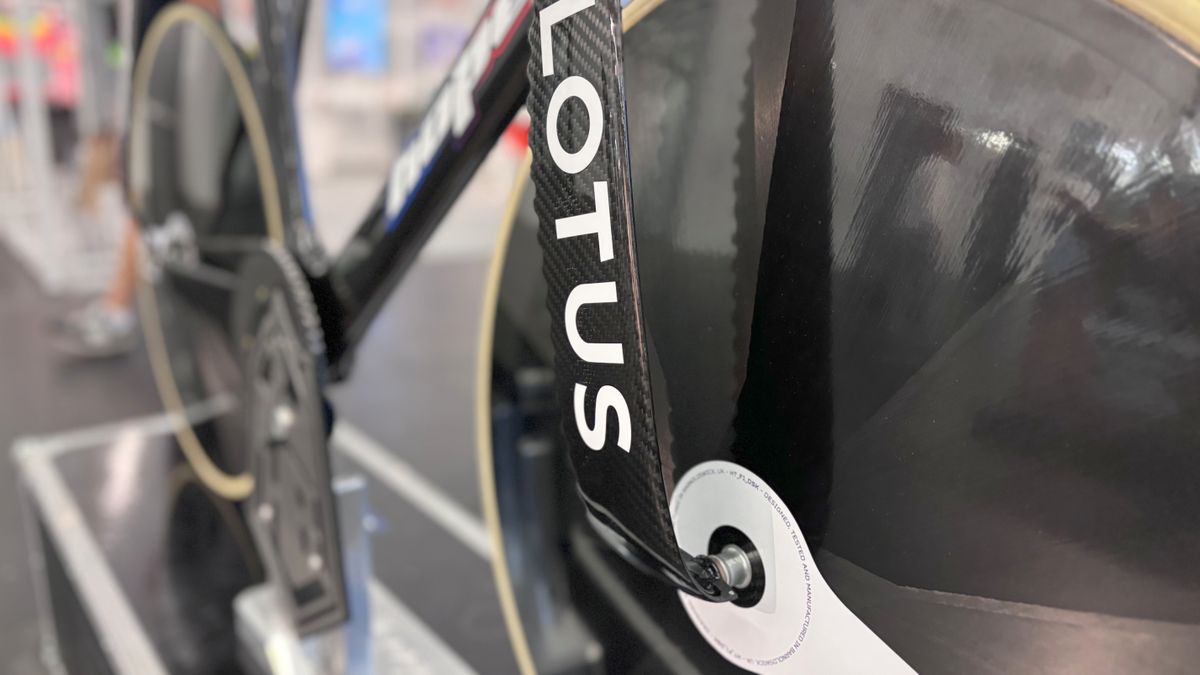 Lotus x Hope bike at Eurobike