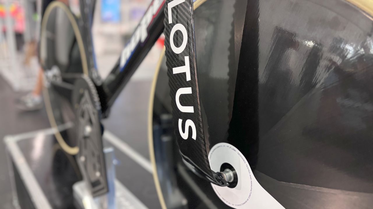 Lotus x Hope bike at Eurobike