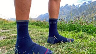 1000 Mile Repreve Single-Layer 3-season hiking socks