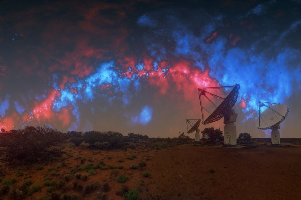 The CSIRO ASKAP radio telescope has built the largest mag of the universe's magnetic fields yet
