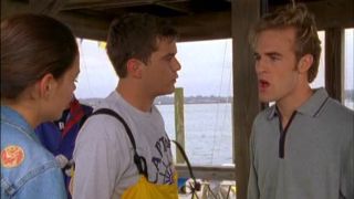 Joshua Jackson and James Van Der Beek in Dawson's Creek