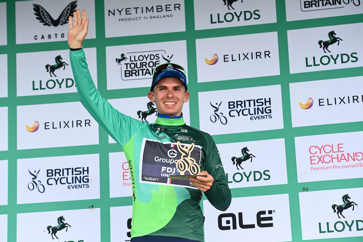 Romain Gr&eacute;goire wins Tour of Britain Men 2025