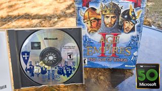 Age of Empires II with retail box