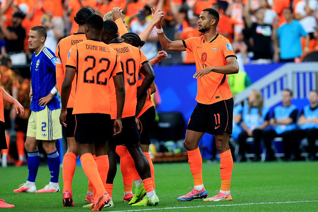 Ronald Koeman's Netherlands side in action at the 2026 World Cup