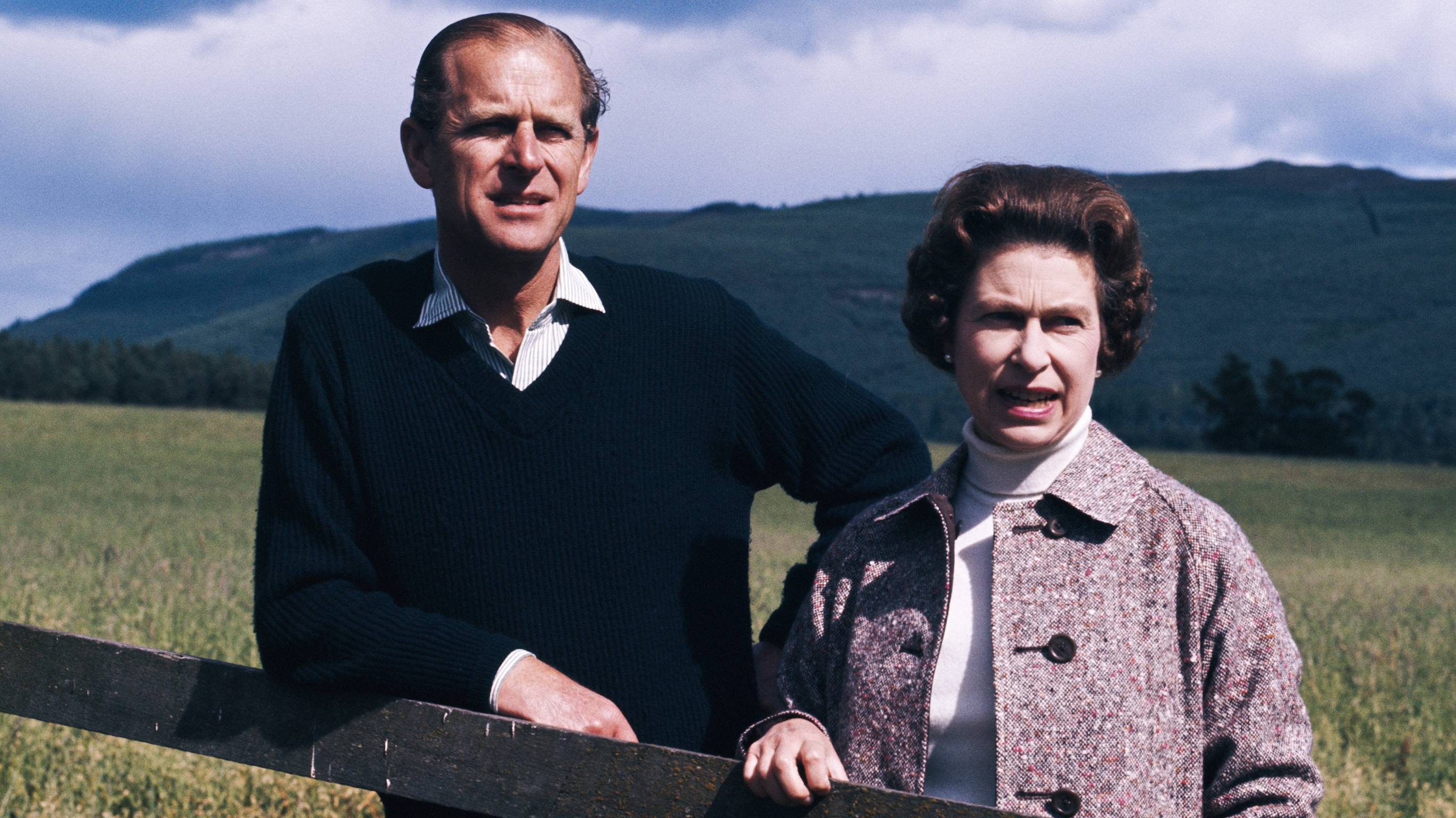 Queen Elizabeth II and Prince Philip at Balmoral, Scotland, 1972