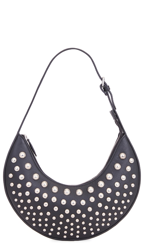 Studded Moon Bag