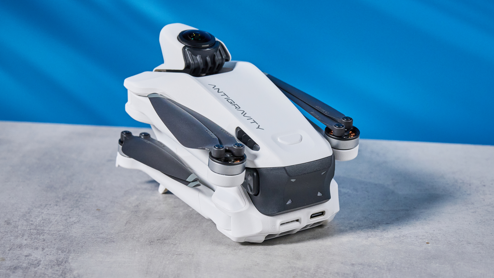 An Antigravity A1 360-degree drone