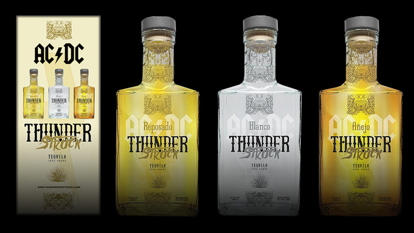 AC/DC&#039;s Thunderstruck tequila