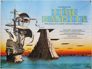 Terry Gilliam drew the poster for Time Bandits himself