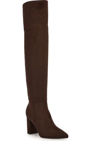 Miykah Pointed Toe Over the Knee Boot